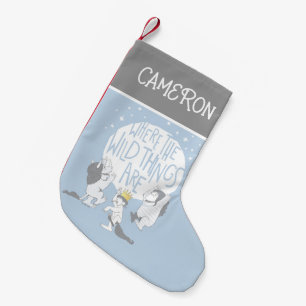 Where The Wild Things Are   Voeg je naam toe Kleine Kerstsok