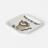 Where the Wild Things Are | Wild Thing Papieren Bordje (Gebogen)