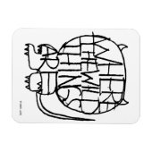 Where the Wild Things Are | Wild Thing-schets Magneet (Horizontaal)