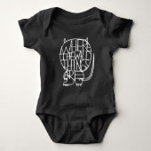 Where the Wild Things Are | Wild Thing-schets Romper (Voorkant)