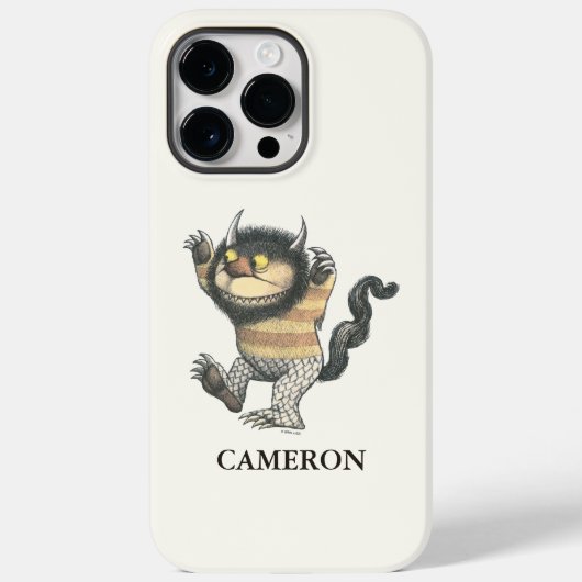Where the Wild Things Are | Wild Thing | Voeg naam Case-Mate iPhone Case (Achterkant)