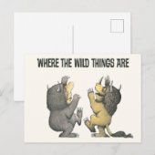 Where the Wild Things Are | Wild Things Briefkaart (Voorkant / Achterkant)