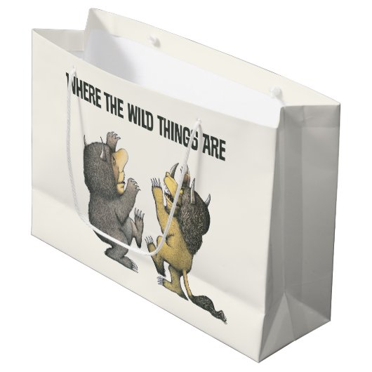 Where the Wild Things Are | Wild Things Groot Cadeauzakje (Voorkant Gekanteld)