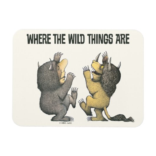 Where the Wild Things Are | Wild Things Magneet (Horizontaal)