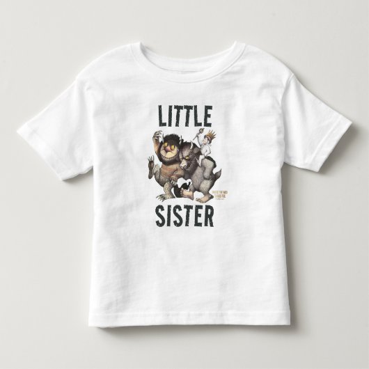 Where the Wild Things Are | Zusje Kinder Shirts (Voorkant)