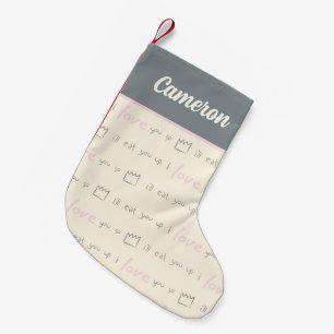 Where the Wild Things Quote-patroon Kleine Kerstsok