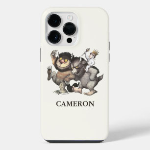 Where the Wild Things Voeg uw naam toe iPhone 14 Pro Max Hoesje