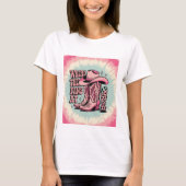 Where Them Fans At? – Pink Cowgirl Tie Dye T-Shirt (Voorkant)