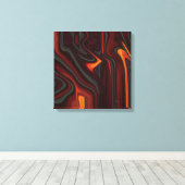 Where There's Smoke Canvas Afdruk (Insitu (Houten vloer))