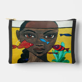 Where Thoughts Swim | Zwarte Vrouw Kunst Afrocentr Etui (Voorkant)