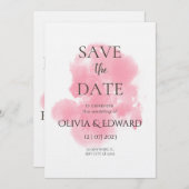 Where Two Hearts Meet Wedding Invitation Kaart (Voorkant / Achterkant)