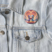 Where Two Souls Choose Forever  Ronde Button 5,7 Cm (In situ)