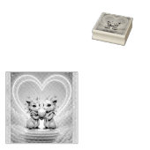 Where Two Souls Choose Forever  Rubberstempel (Gestempeld)