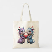Where Two Souls Choose Forever  Tote Bag (Achterkant)