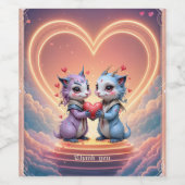 Where Two Souls Choose Forever  Wijn Etiket (Enkel label)