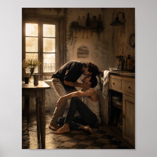Where We Fell Laughing | Gay Art Project Poster (Voorkant)