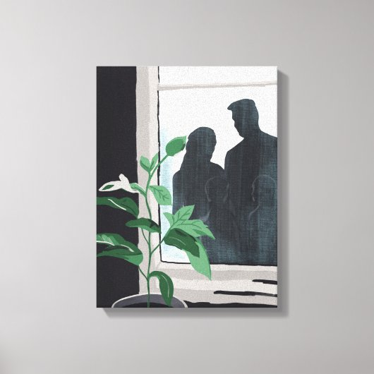 Where We Grew III – Family and Growth Canvas Afdruk (Voorkant)