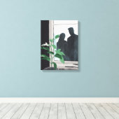 Where We Grew IV – Family and Growth Canvas Afdruk (Insitu (Houten vloer))