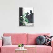 Where We Grew IV – Family and Growth Canvas Afdruk (Insitu (Woonkamer))