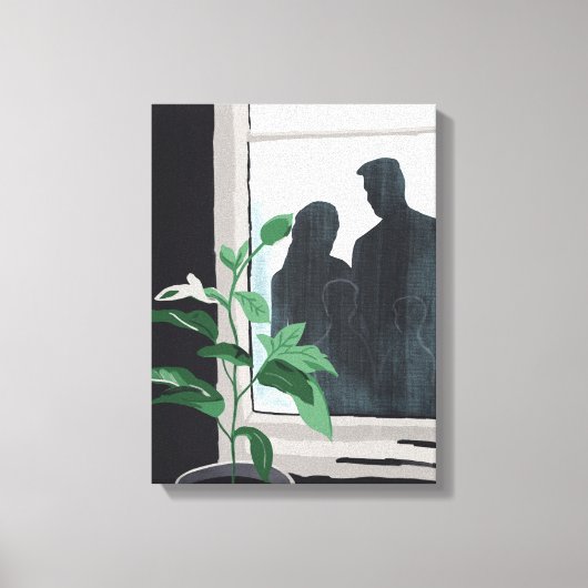 Where We Grew IV – Family and Growth Canvas Afdruk (Voorkant)