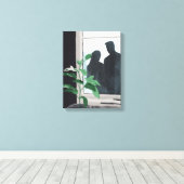 Where We Grew V – Family and Growth Canvas Afdruk (Insitu (Houten vloer))