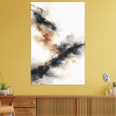 Where Weight Becomes Distance Canvas Afdruk (Insitu (Woonkamer))