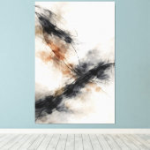 Where Weight Becomes Distance Canvas Afdruk (Insitu (Houten vloer))