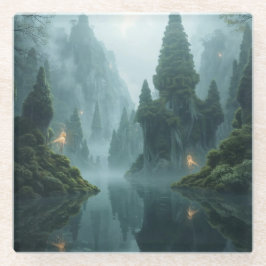 Where Winged Spirits Wander Glazen Onderzetter