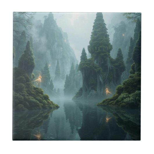 Where Winged Spirits Wander Tegeltje (Voorkant)