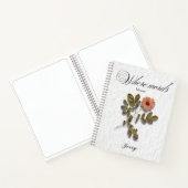 Where Words Bloom – Personalized Writing Journal Notitieboek (Binnen)