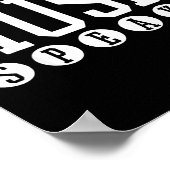 Where Words Fail Music Speaks - Musician Teacher Q Poster (Hoek)