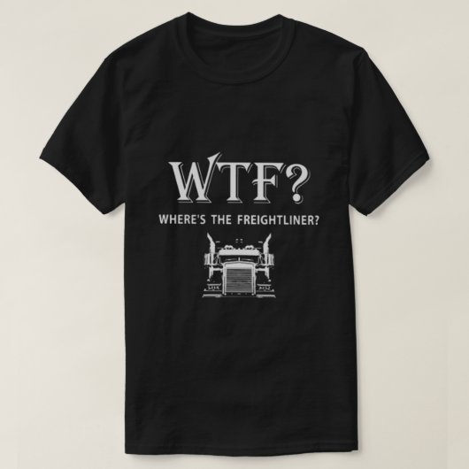 Wheres de Freightliner T-shirt (Design voorkant)
