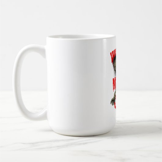 Where's My Candy T-shirt Koffiemok (Links)