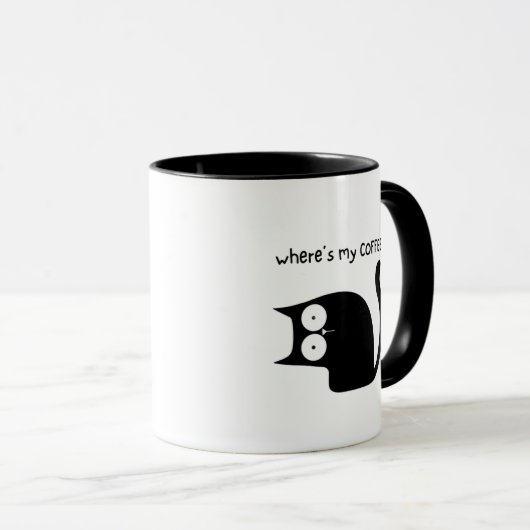 Where's my coffee mok (Voorkant rechts)