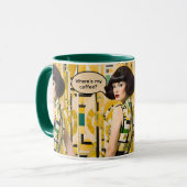 Where's My Coffee Retro Beauty 60s coffee mug Mok (Voorkant links)