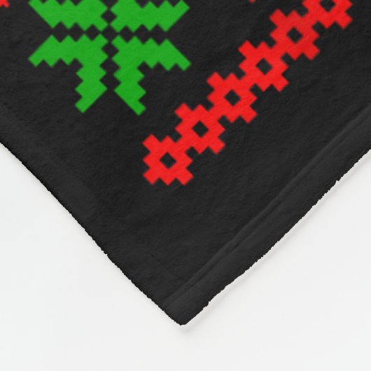 Where's My Ho At_ Ho Merry Christmas Holiday Coupl Fleece Deken (Hoek)