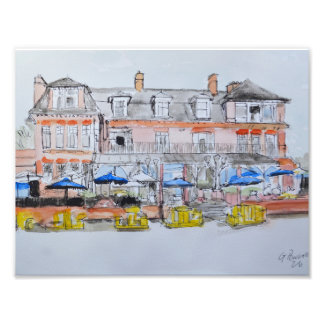 Wherry Hotel Oulton Broad Foto Afdruk