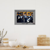 Whether you think you can or can't poster (Keuken)