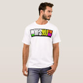 Whfs 99.1 fm radiostation t-shirt (Voorkant volledig)