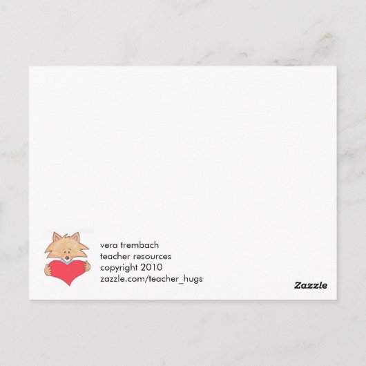 Which One is My Blanket? Briefkaart (Achterkant)