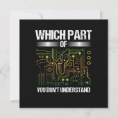 Which Part Of Electrical Engineering Gift Kaart (Voorkant)