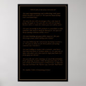 Which Side of The Fence - Poster (Voorkant)