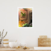 Whicker LeeMarie's tekening Poster (Keuken)