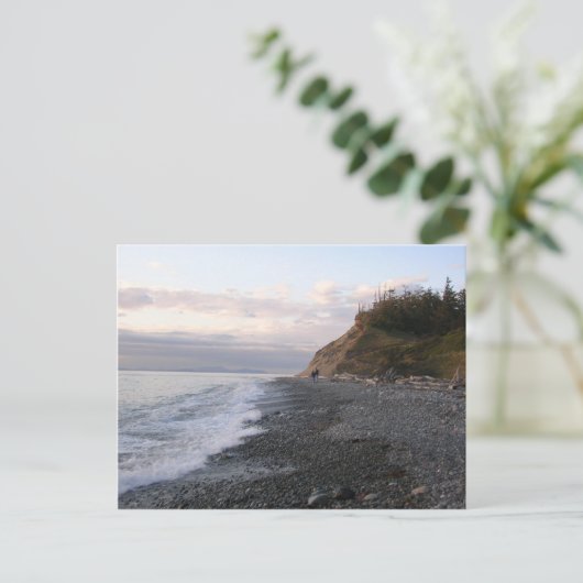 Whidbey Island Sunset Briefkaart (Staand voorkant)