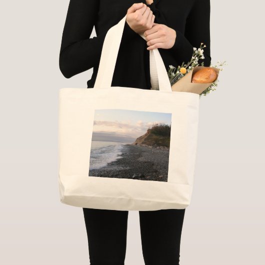 Whidbey Island Sunset Grote Tote Bag (Voorkant (product))