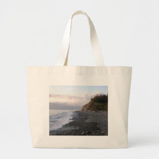 Whidbey Island Sunset Grote Tote Bag