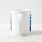 Whidbey Island, WashingtonOrca en Calf Grote Koffiekop (Achterkant)