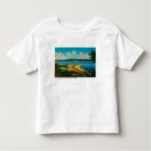 Whidby Island en Mt. Baker uit Port Townsend Kinder Shirts (Voorkant)