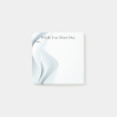 While You Were Out Message Business Post-it Note (Voorkant)