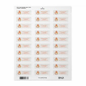 Whim Gnome Herfst Retouradres Etiket (Full Sheet)